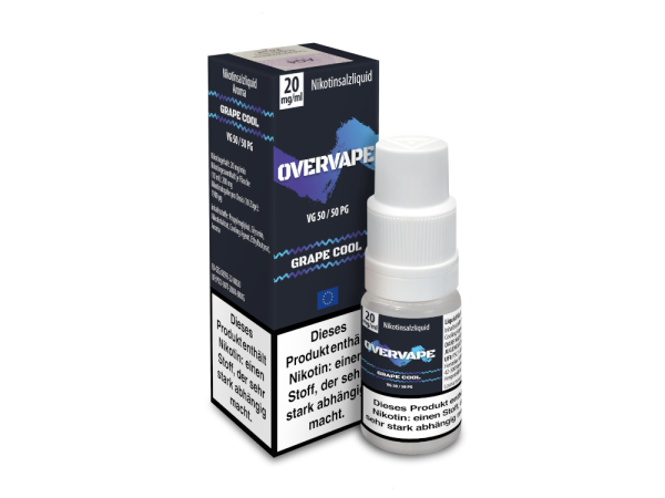 Overvape - Grape Cool 10ml Nikotinsalz Liquid