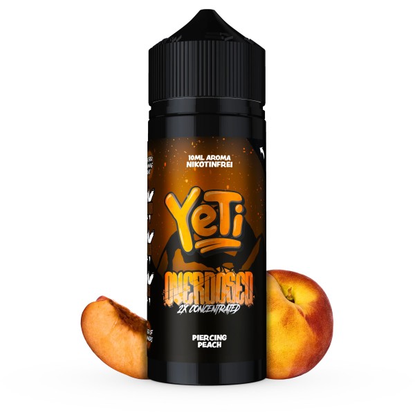 Yeti - Piercing Peach - Overdosed Aroma 10ml