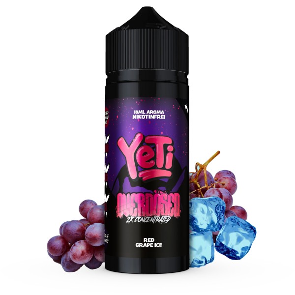 Yeti - Red Grape Ice - Overdosed Aroma 10ml