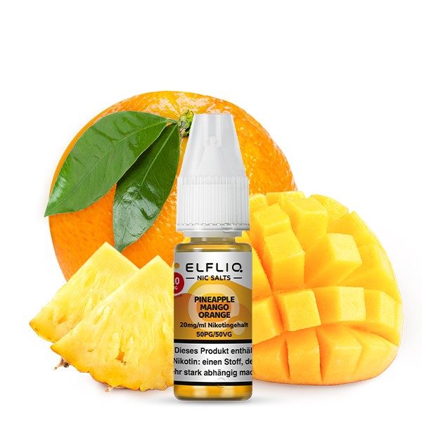 Elfbar - Elfliq Pineapple Mango Orange Nikotinsalzliquid 10ml