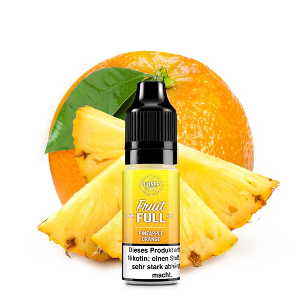 Dinner Lady - Fruit Full - Pineapple Orange 10ml Nikotinsalz Liquid