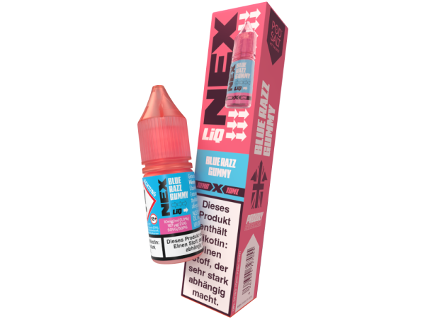 Pod Salt NexLiq - Blue Razz Gummy 10ml Nikotinsalz Liquid