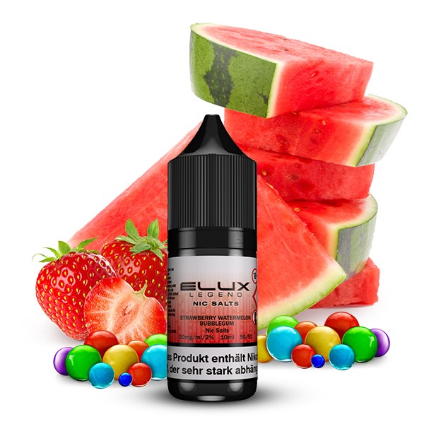 Elux - Strawberry Watermelon Bubblegum Nikotinsalzliquid 10ml