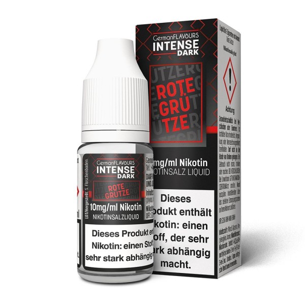 Intense Dark - Rote Grütze Nikotinsalz e-Liquid 10ml