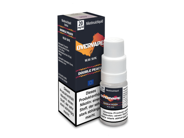 Overvape - Double Peach 10ml Nikotinsalz Liquid