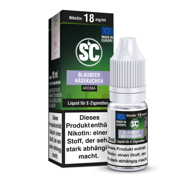 SC - Blaubeer Käsekuchen - 10ml Liquid