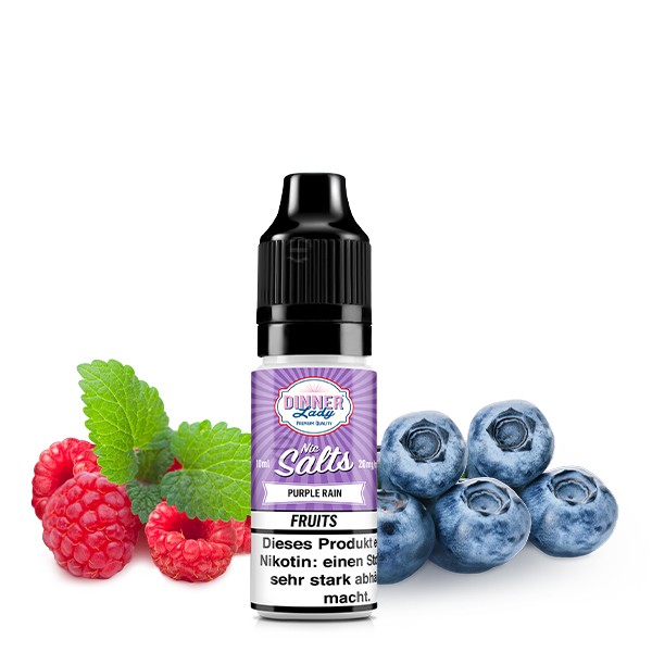 Dinner Lady - Purple Rain 10ml Nikotinsalz Liquid