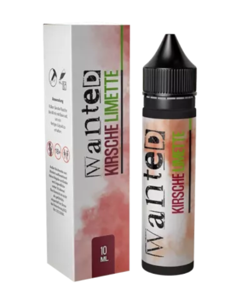 Wanted Overdosed - Kirsche Limette - 10ml Aroma Longfill