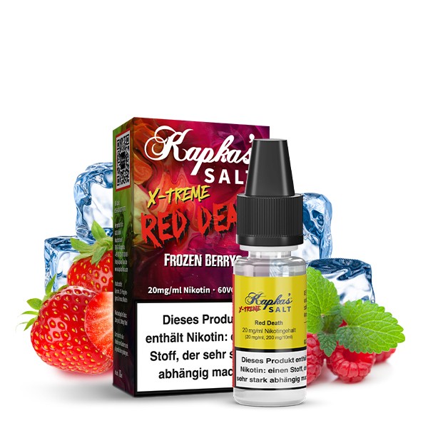 Kapka´s Flava - Red Death Xtreme 10ml Nikotinsalz Liquid