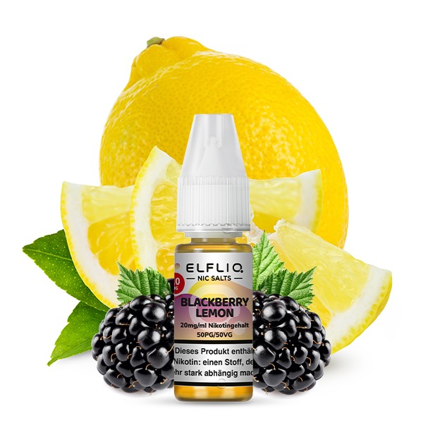 Elfbar - Elfliq Blackberry Lemon Nikotinsalzliquid 10ml