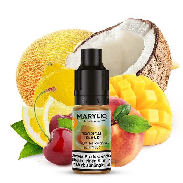 Maryliq - Tropical Island Nikotinsalzliquid 10ml