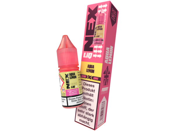 Pod Salt NexLiq - Aqua Lemon 10ml Nikotinsalz Liquid