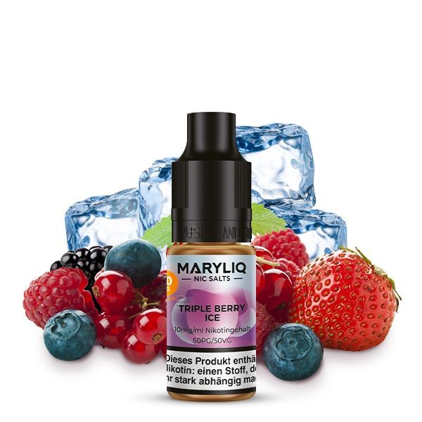 Maryliq - Triple Berry Ice Nikotinsalzliquid 10ml