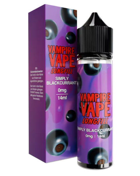 Vampire Vape - Simply Blackcurrant 14ml Aroma Longfill