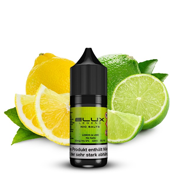 Elux - Lemon & Lime Nikotinsalzliquid 10ml