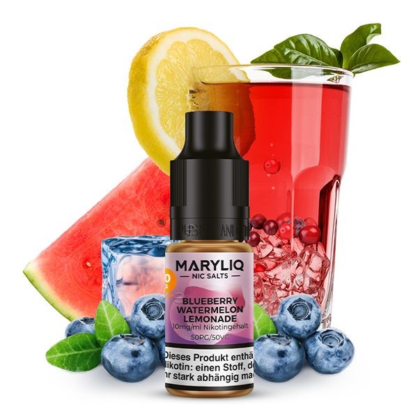 Maryliq - Blueberry Watermelon Lemonade Nikotinsalzliquid 10ml