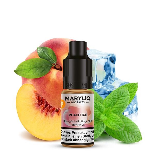 Maryliq - Peach Ice Nikotinsalzliquid 10ml