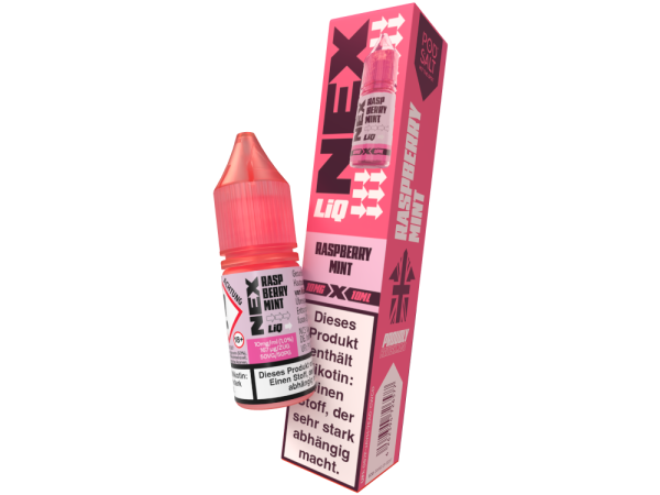 Pod Salt NexLiq - Raspberry Mint 10ml Nikotinsalz Liquid