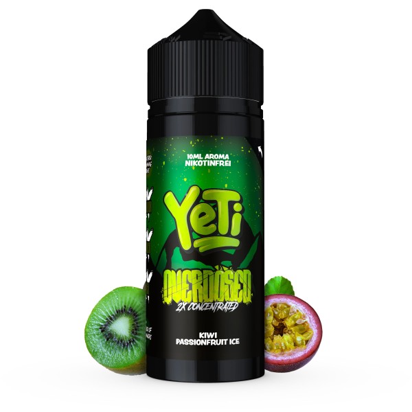 Yeti - Kiwi Passionfruit Ice - Overdosed Aroma 10ml