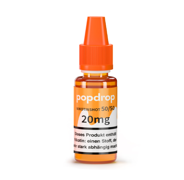 Pop Drop Nikotin Shot 20mg 10ml 50VG/50PG