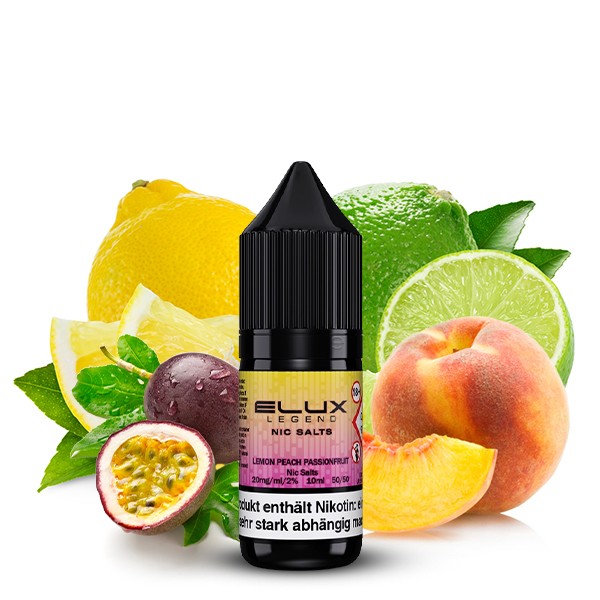 Elux - Lemon Peach Passion Nikotinsalzliquid 10ml