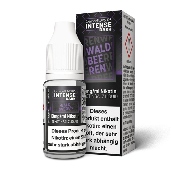 Intense Dark - Waldbeeren Nikotinsalz e-Liquid 10ml