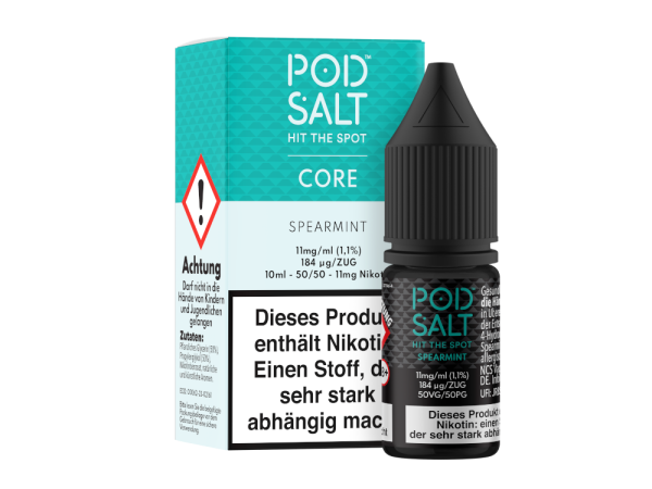 Pod Salt - Core - Spearmint 10ml Nikotinsalz Liquid