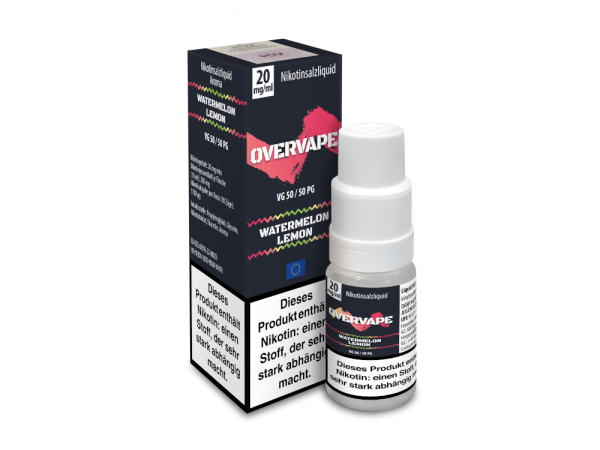 Overvape - Watermelon Lemon 10ml Nikotinsalz Liquid