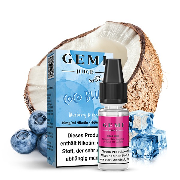 GEMI JUICE by Kapka's Flava - Coco Blue Nikotinsalz Liquid