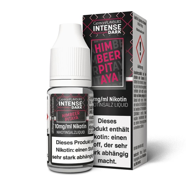 Intense Dark - Himbeer Pitaya Nikotinsalz e-Liquid 10ml