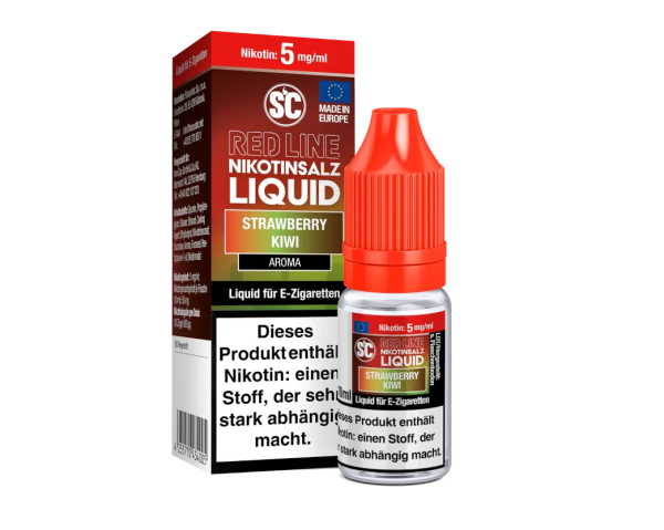 SC - Red Line - Strawberry Kiwi - Nikotinsalz Liquid